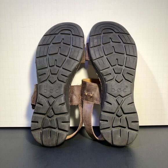 Womens BOC Born Concept Brown Leather Slingback Sandals / Size 8M - Picture 8 of 9